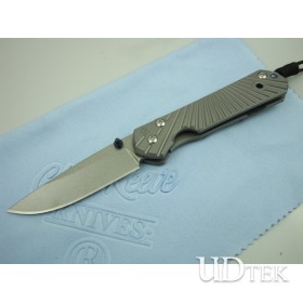 Chris Reeve SVC 10 steel high-end Titanium handle folding hunting knife NO.1 UD401163 